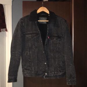 LEVIS BLACK DENUM JACKET